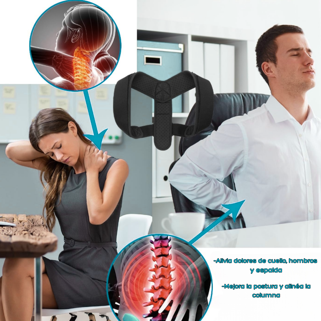 Corrector Postura Espalda Hombre Mujer
